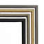 Impression sur toile avec cadre flottant noir Impasto-1949608335-1949908726