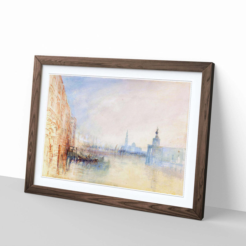 J.M.W. Turner - Single Picture Frame Painting, Walnut