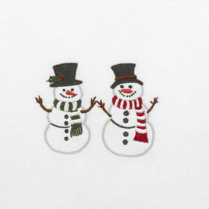  Winter Snowman Bath Towel