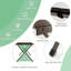 Table de camping portable en aluminium pour 4 à 6 personnes avec sac de transport