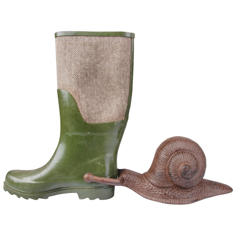 Cast Iron Snail Bootjack