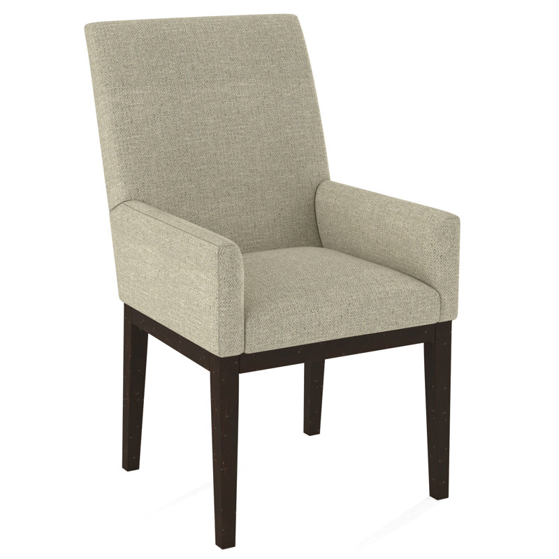 Upholstered Arm Chair, 61687-88, Weathered Gray