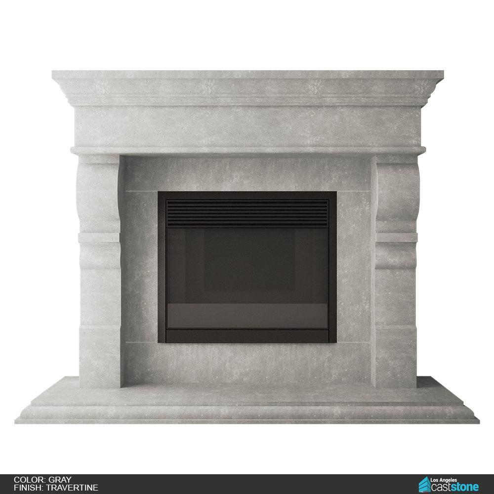 Rome Fireplace Surround Los Angeles Cast Stone