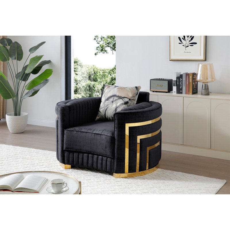 Chaise Soledad G00523A-C, noir