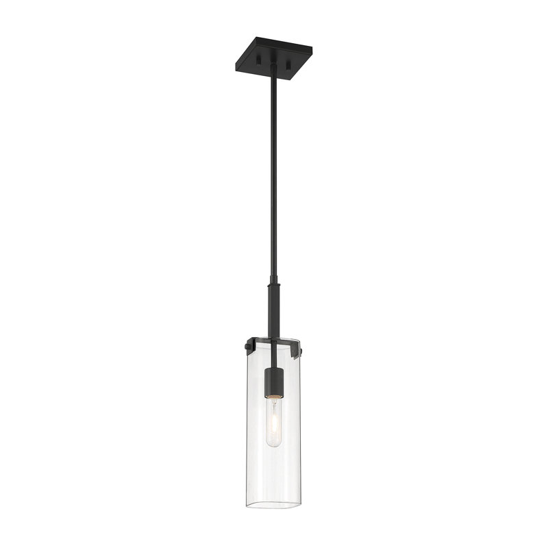 Winfield 1 - Light Single Cylinder Pendant, Matte Black