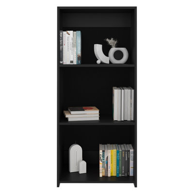 Bibliothèque Piney, bureau, noir