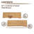 Arzjon 2 Piece Solid Wood Floating Shelf-869985751