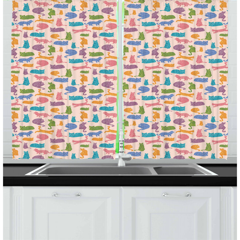Tailored Kitchen Curtain