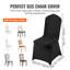 Black Chair Covers (Set of 30)