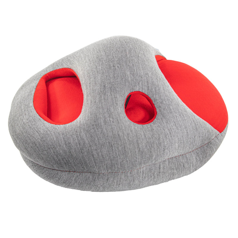 Oreiller de soutien en fibre de gel, Rouge