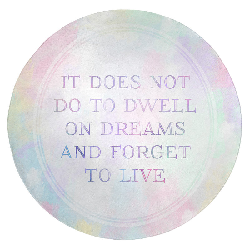 Tapis en poly-citation inspiration, Rond 5 pi