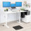Bureau debout électrique à deux moteurs avec plateau 48 po Mount-It Ultimate