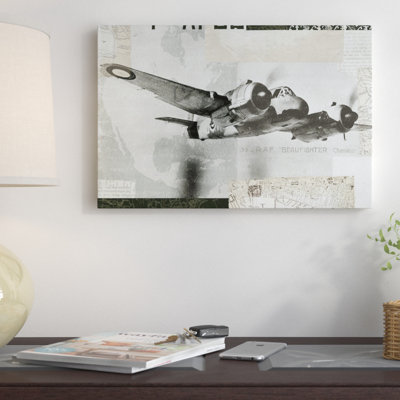 « ailes collage iii », impression sur toile tendue