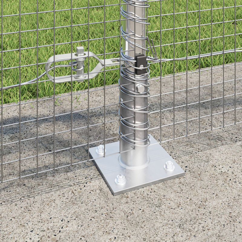 100 cm H x 1000 cm W Steel Fencing Kits Fencing