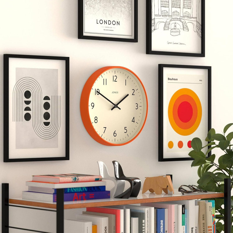 Wall Clock, Orange