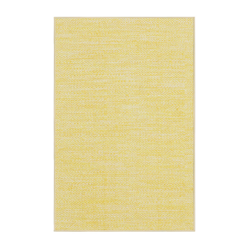 Surface beige contemporaine tapis, Rectangle 5 pi x 7 pi