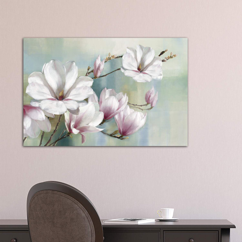 Magnolia Blooms by Rogier Daniels - Wrapped Canvas Print, 101.6 cm H x 66.04 cm W x 1.91 cm D