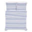 Ensemble de housse de couette en flanelle London Fog Stripe-61206883