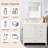36" Bathroom Vanity With Solid Pine Frame And Ceramic Sink-608865520-608865521