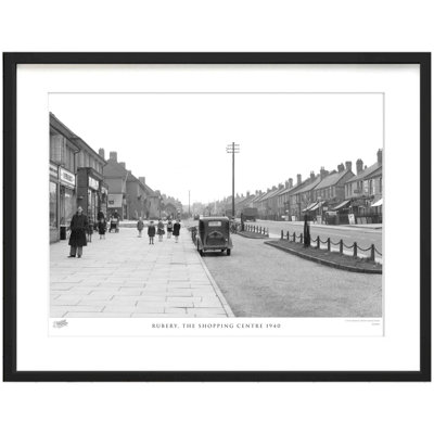Rubery, The Shopping Centre 1940 - Single Picture Frame Print