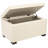 Graysie Faux Leather Upholstered Storage Bench-9155075