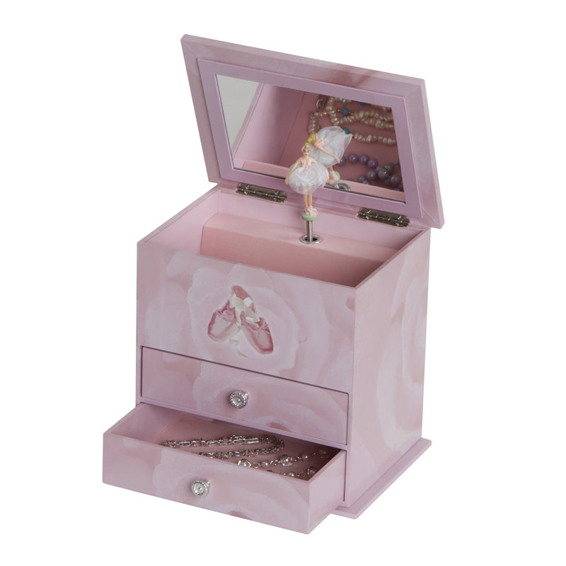 Boîte à bijoux musicale avec ballerine