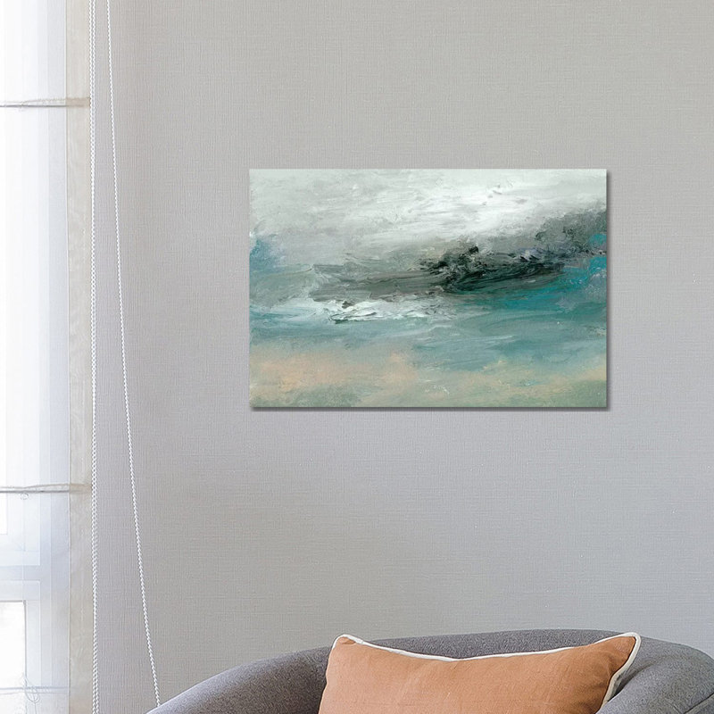 Tidal Pool II by Sharon Gordon - Wrapped Canvas Painting, 66.04 cm H x 45.72 cm W x 1.91 cm D