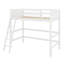 Lit mezzanine en bois massif avec échelle-1488533695