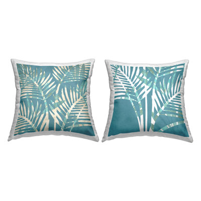 Floral Outdoor Throw Pillow