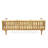 CLAREMONT 3 SEATER DAYBED WITH RATTAN ARMS (BEIGE CUSHION)-1816613708