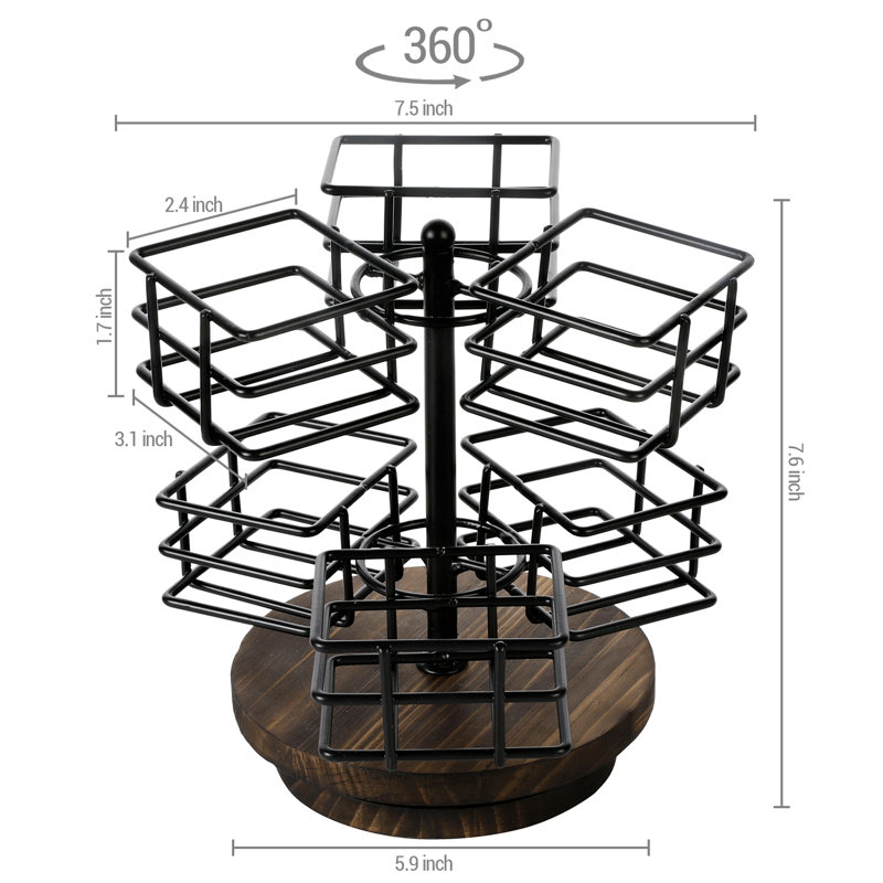 Metal And Wood Tea Box