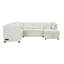 Canapé-lit modulaire en U 108,6 po avec deux ports USB-145100170