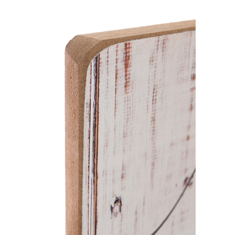 Clewiston Wood Flat Wall Mirror