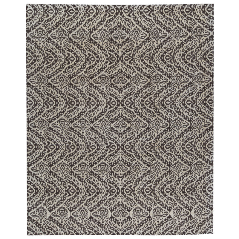 Sultanabad Wool Damask Area Rug