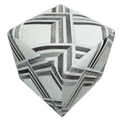 Zealand Leather Pouf