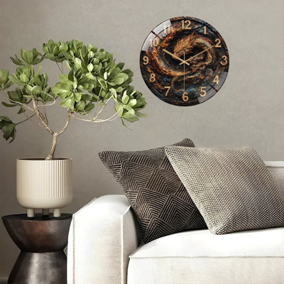Horloge murale 12 po Dragon