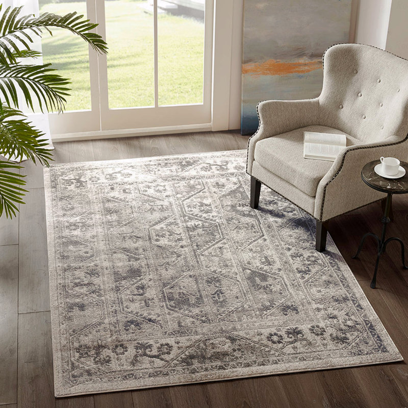 Tapis Border, Rectangulaire 8 pi x 10 pi