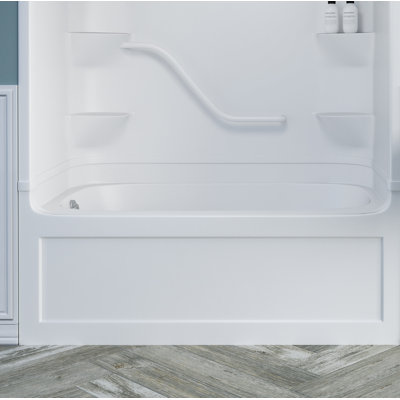 Baignoire de trempage en alcôve 60 po x 33 po Parker