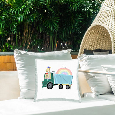 Coussin d'extérieur à imprimé animaux par Carla Daly