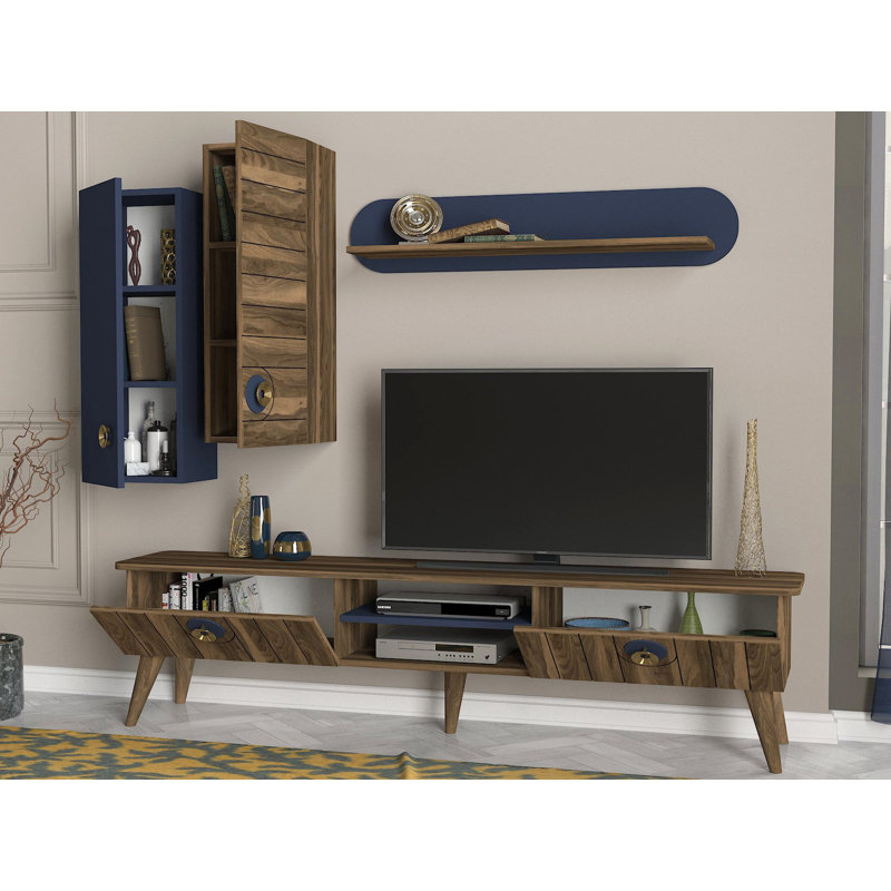 Migdalia Unfinished TV Stand for TVs up to 75"