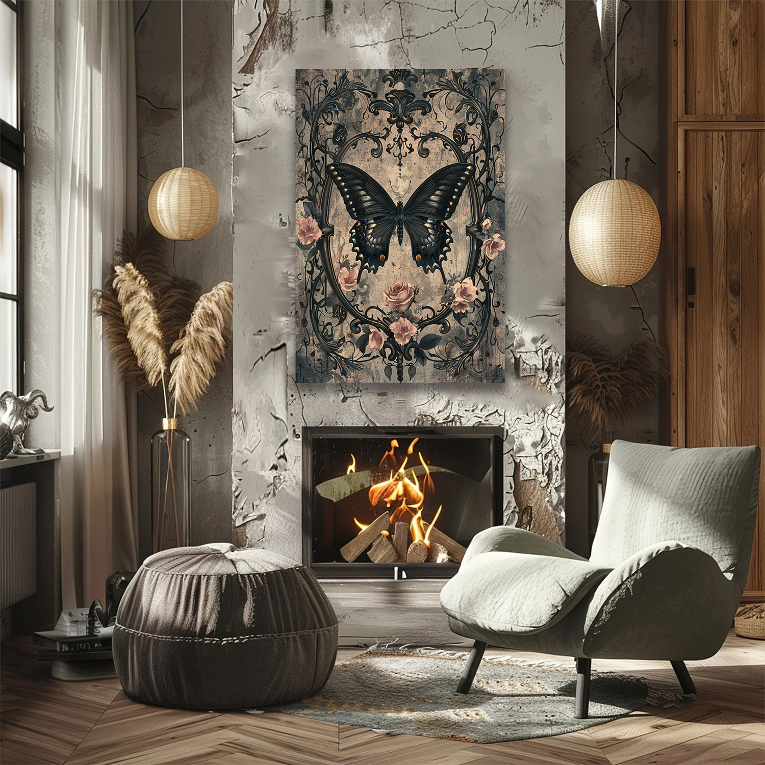 Astoria Grand Generic Horror Halloween Decorative Wall Art Painting ...