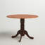Table de salle à manger à abattant de 42 po sur piédestal en bois d'hévéa massif Philipston-1432809313-1410443983