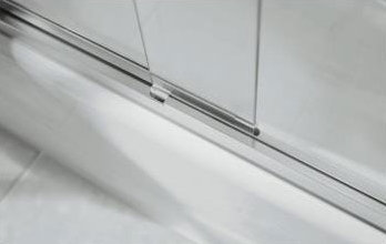 Fluence Frameless Bypass Bath Door