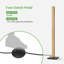 Arrya 117.5cm Brown LED Task Floor Lamp