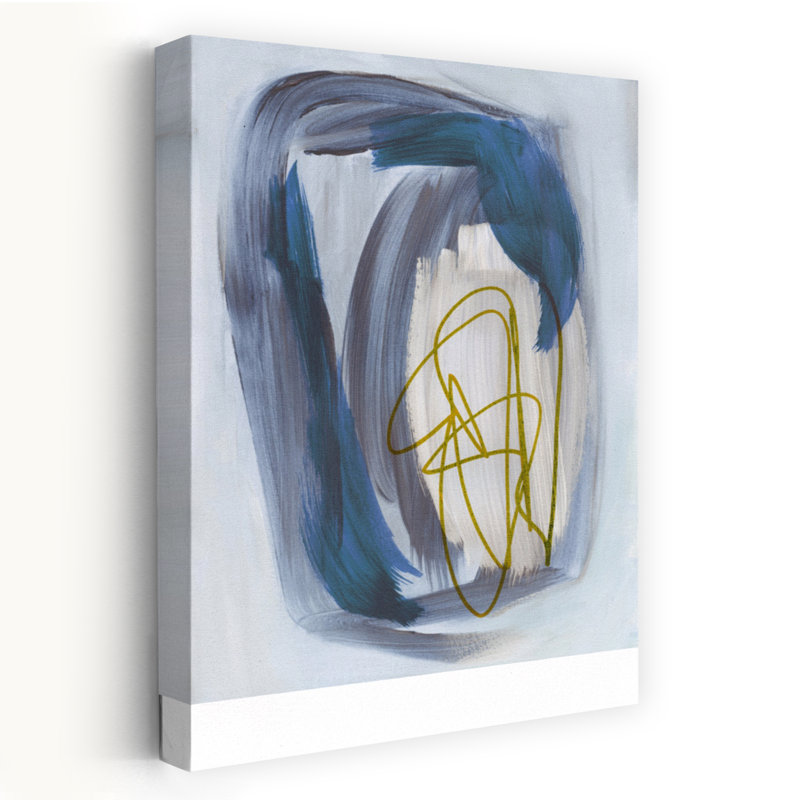 Art contemporain contemporain abstrait, H 24 po x l 16 po