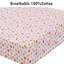 Ensemble de draps-housses 100% coton 180 fils