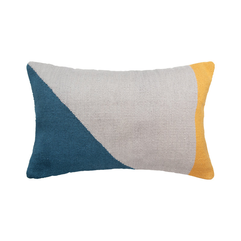 Geometric Reversible Throw Pillow