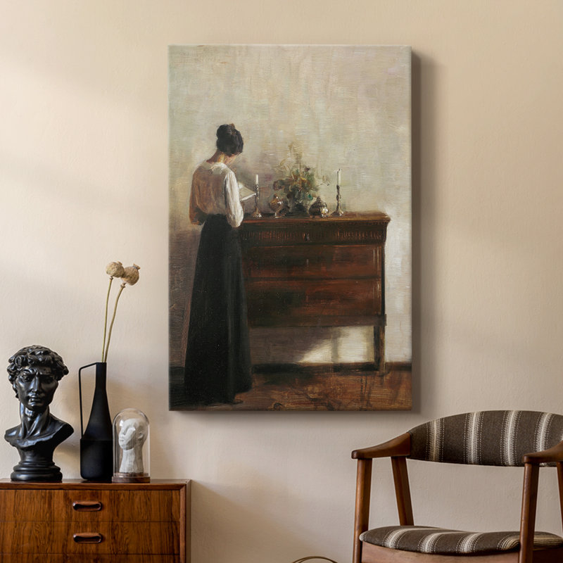Portrait rétro, impression Cxxxx - galerie Cavas sur mesure, H 12 po x l 8 po