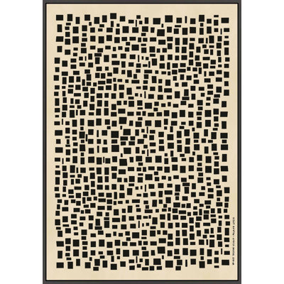 Geometric Scatter II by Romina Gadler - Framed Wall Art