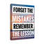 Forget The Mistakes - Wrapped Canvas Print